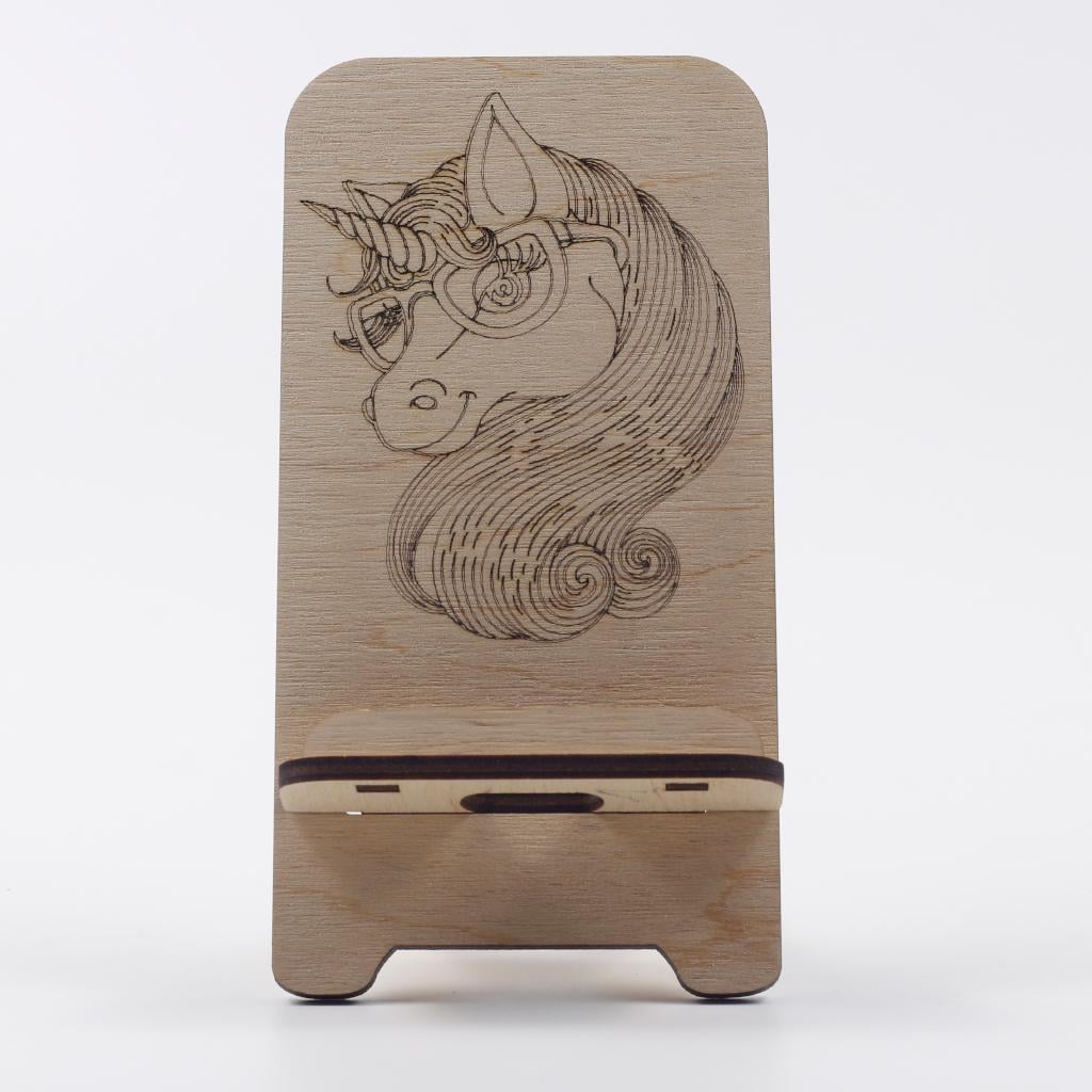 Подставка-держатель для телефона из дерева 51 (03020054)