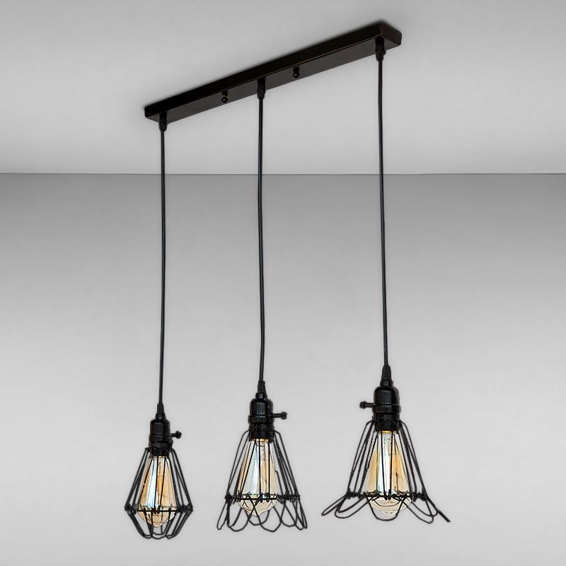 Люстра подвесная Light House LS-17207F-3 500 Черный