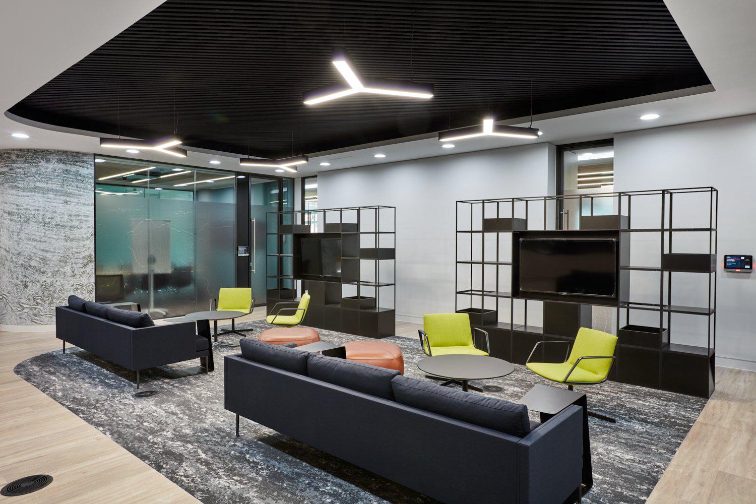 Підвісний світильник світлодіодний CLEAR LIGHT Verona-Y фігурний 80 Вт 4200К 850х850х850 мм Чорний (VY808512) - фото 4