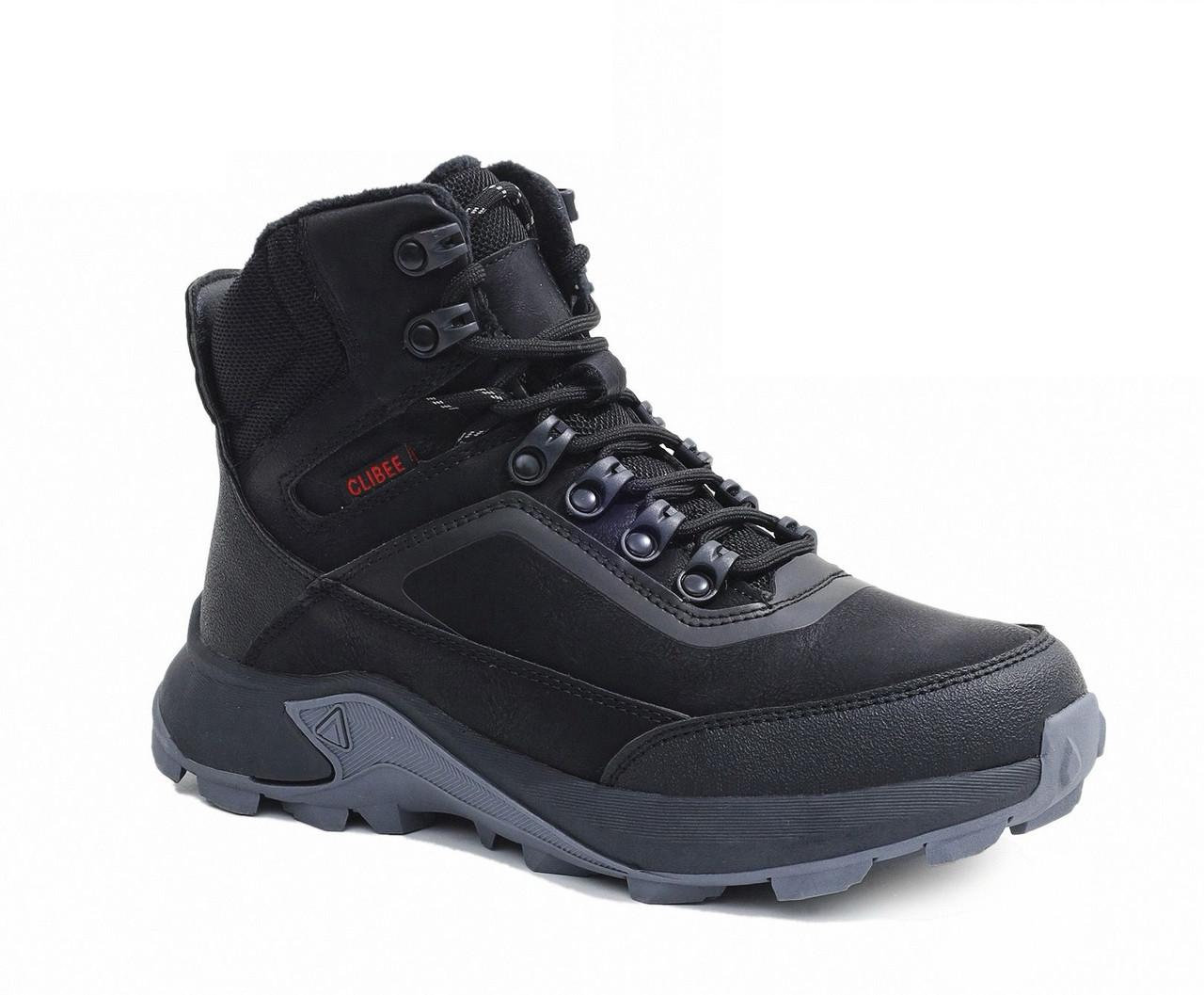 Ботинки зимние для мальчиков Clibee HD570157/36 р. 36 Черный