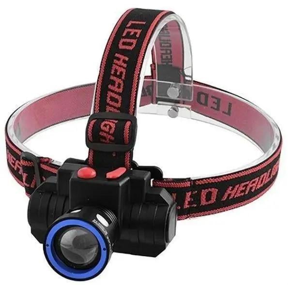 Фонарь налобный Bailong BL CB 0604-T6 фонарик для походов и туризма (5196)