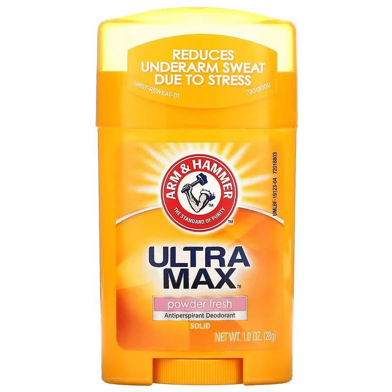 Дезодорант-антиперспирант Arm & Hammer UltraMax Solid Antiperspirant Deodorant Powder Fresh 28 g