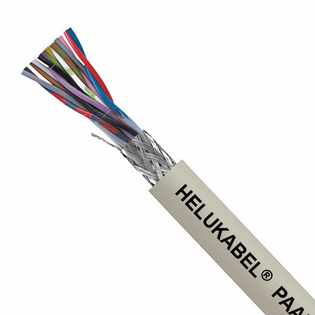 Кабель сигнальный экранированный HELUKABEL PAAR-TRONIС-CY 4x2x0,25 мм² 1 м (21036)
