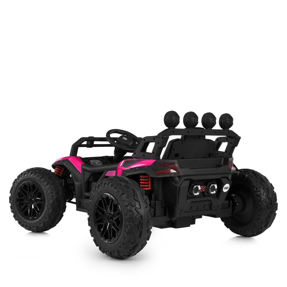 Дитячий електромобіль Bambi баггі M 6073EBLR Рожевий - фото 3