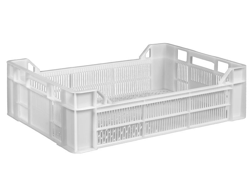 Ящик пластиковый ST6416-3120 тип 1 600х400х160/120 мм Белый (18056156)