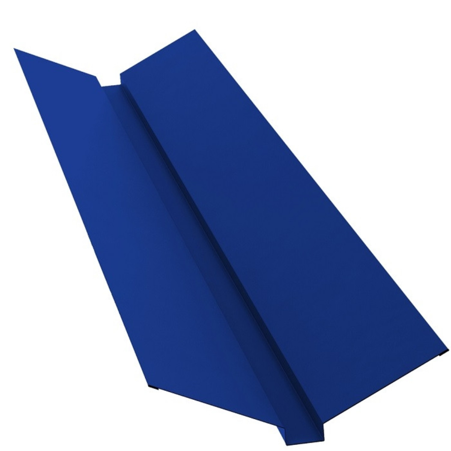 Планка ендовы декоративная для металлочерепицы и профнастила Partner Ral 5005 полиэстер Синий насыщенный (377156592)