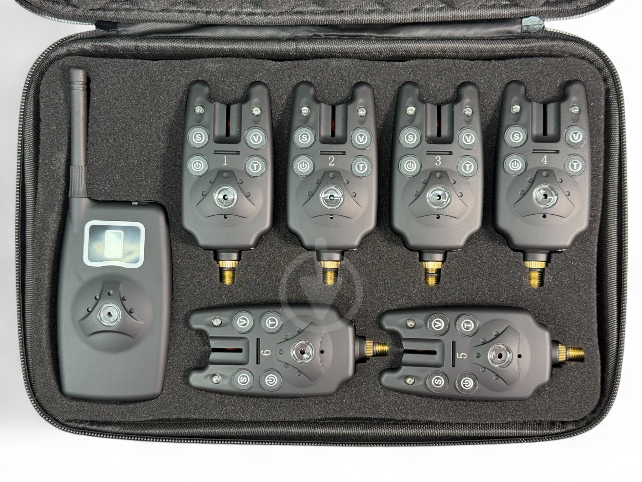 Карповые сигнализаторы поклевки Lixada набор 6/1 (AC10) - фото 2