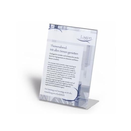 Табличка презентаційна DURABLE 8597 настільна формату А5 (1055683933)