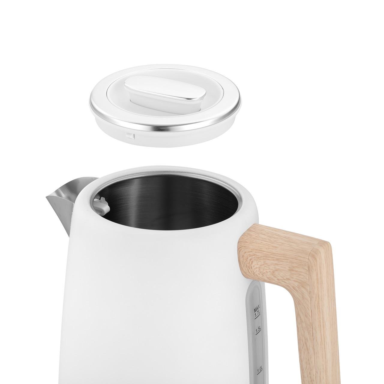 Електрочайник Ardesto EKL-F420WWD Strix 1,7 л Білий (2422442317) - фото 5 Електрочайник Ardesto EKL-F420WWD Strix 1,7 л Білий (2422442317) - фото 5