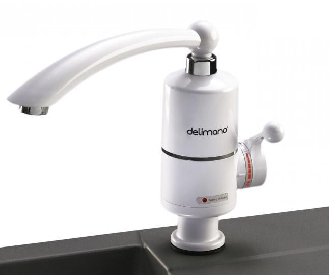 Кран проточный Delimano с подогревом воды Кран проточный Delimano с подогревом воды