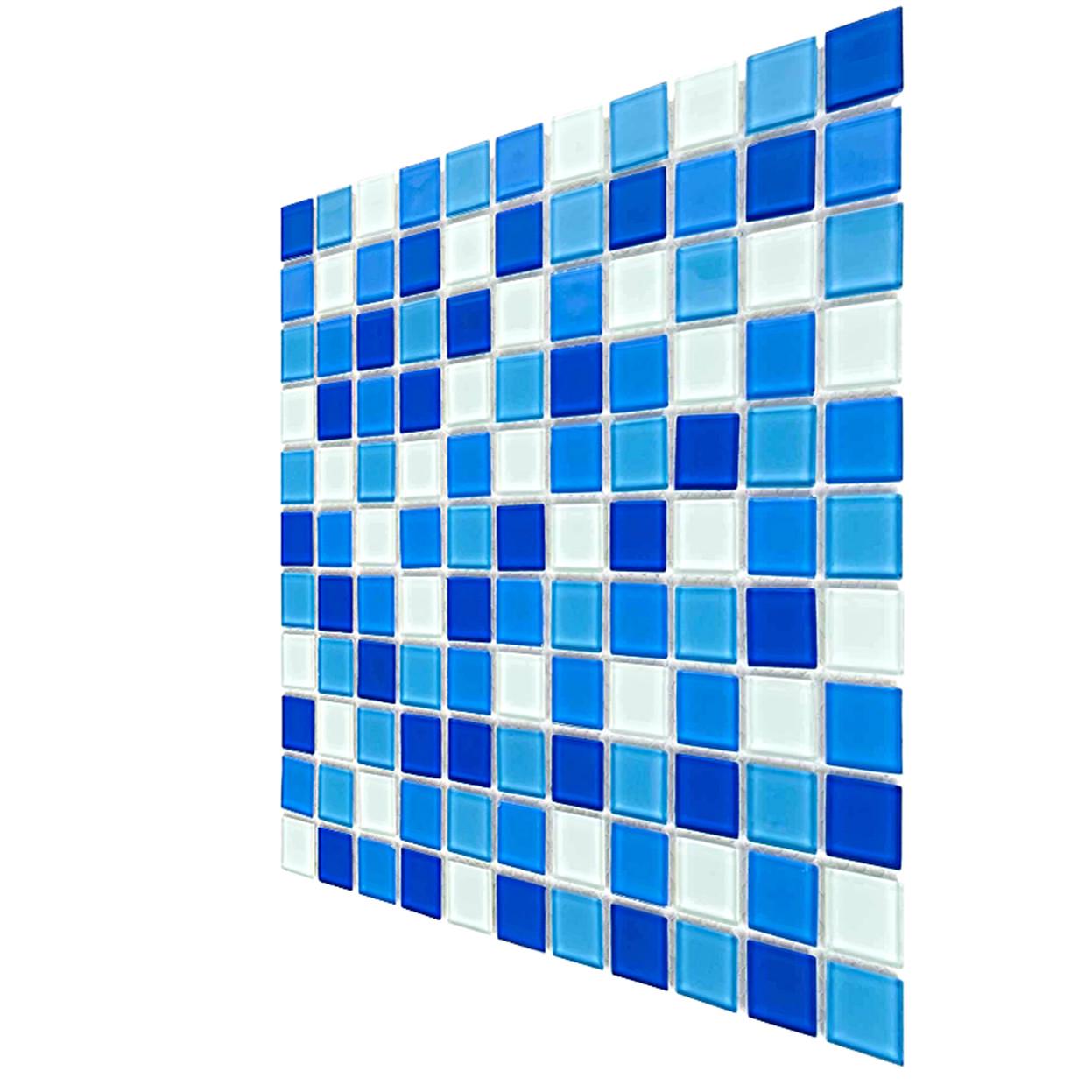 Мозаїка скляна Aquaviva Cristall Bagama Light 300х300 мм - фото 4 Мозаїка скляна Aquaviva Cristall Bagama Light 300х300 мм - фото 4