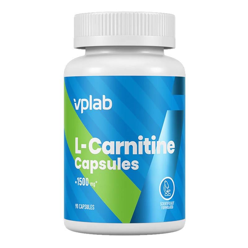 Карнітин VPLab L-Carnitine 1500 mg 90 капс. (11412-01)
