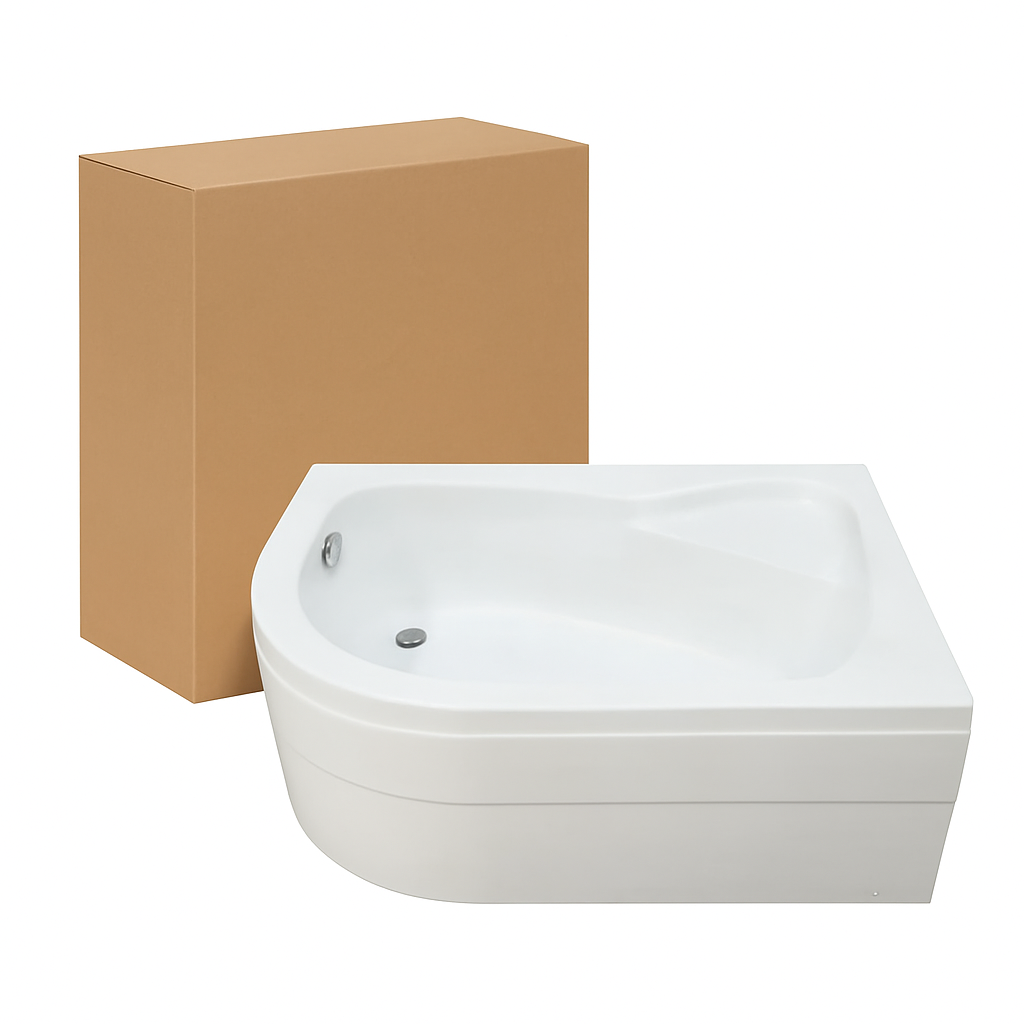 Душовий піддон Shower Ferisya асиметричний правий акриловий 120х80х45 см (C15202)