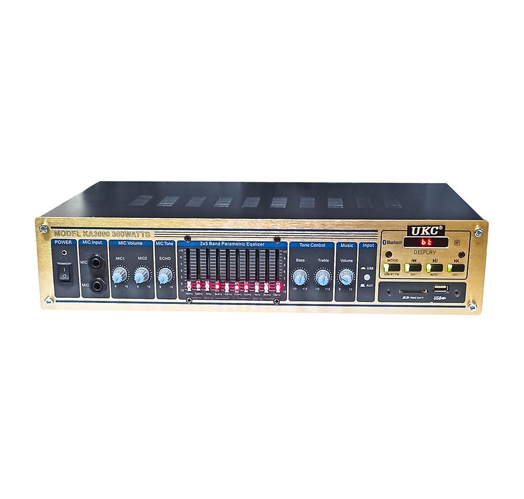 Усилитель звука UKC KA3000 блютуз эквалайзер (30230) - фото 4