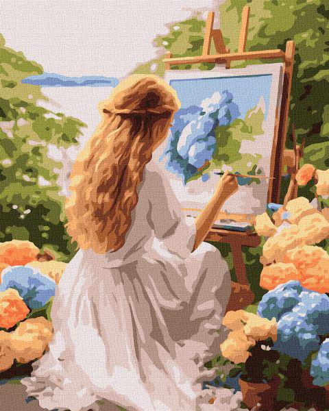 Картина по номерам Идейка Художница 40x50 см (Id-KHO8432)