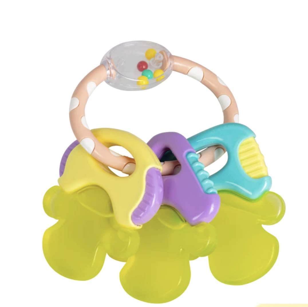Погремушка-прорезыватель с водой ключики Baby team 4+ (8430) - фото 2 Погремушка-прорезыватель с водой ключики Baby team 4+ (8430) - фото 2