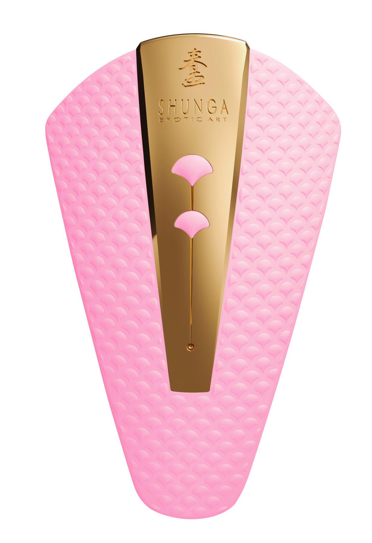 Вибратор клиторальный Shunga Obi Light Pink (SO6898)