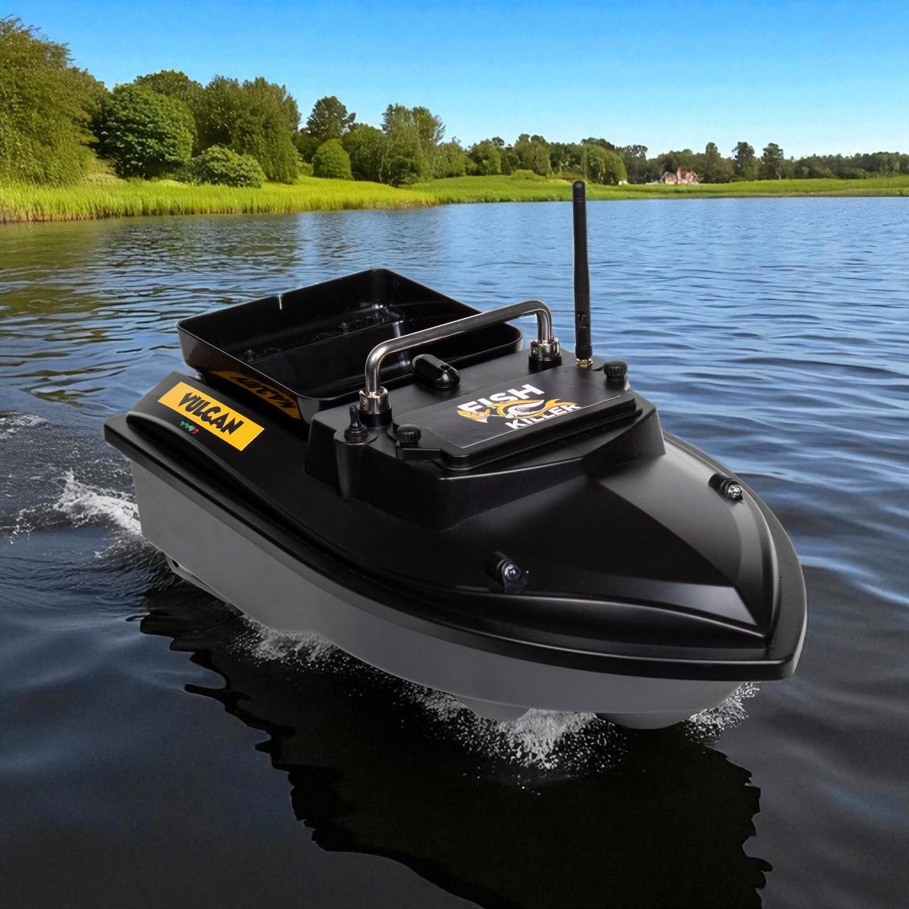 Катер короповий для завезення підгодовування Fish Killer Vulcan круїз 1 бункер до 2 кг до 500 м (2667664519) - фото 8