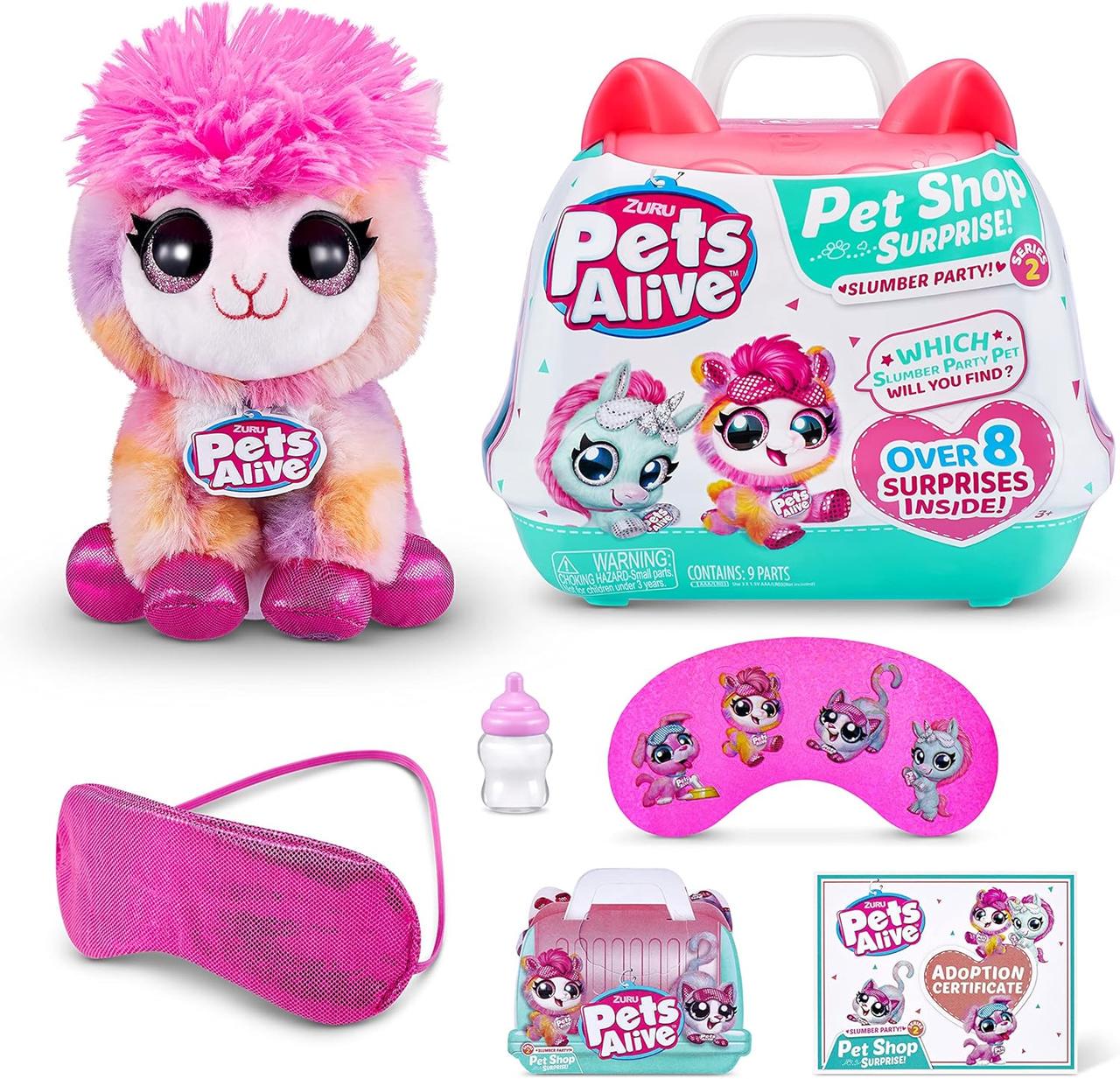 Интерактивный игровой набор Лама Кокоби 2012 Pets Alive Pet Shop S2 Cocobi the Llama (9532B) - фото 2