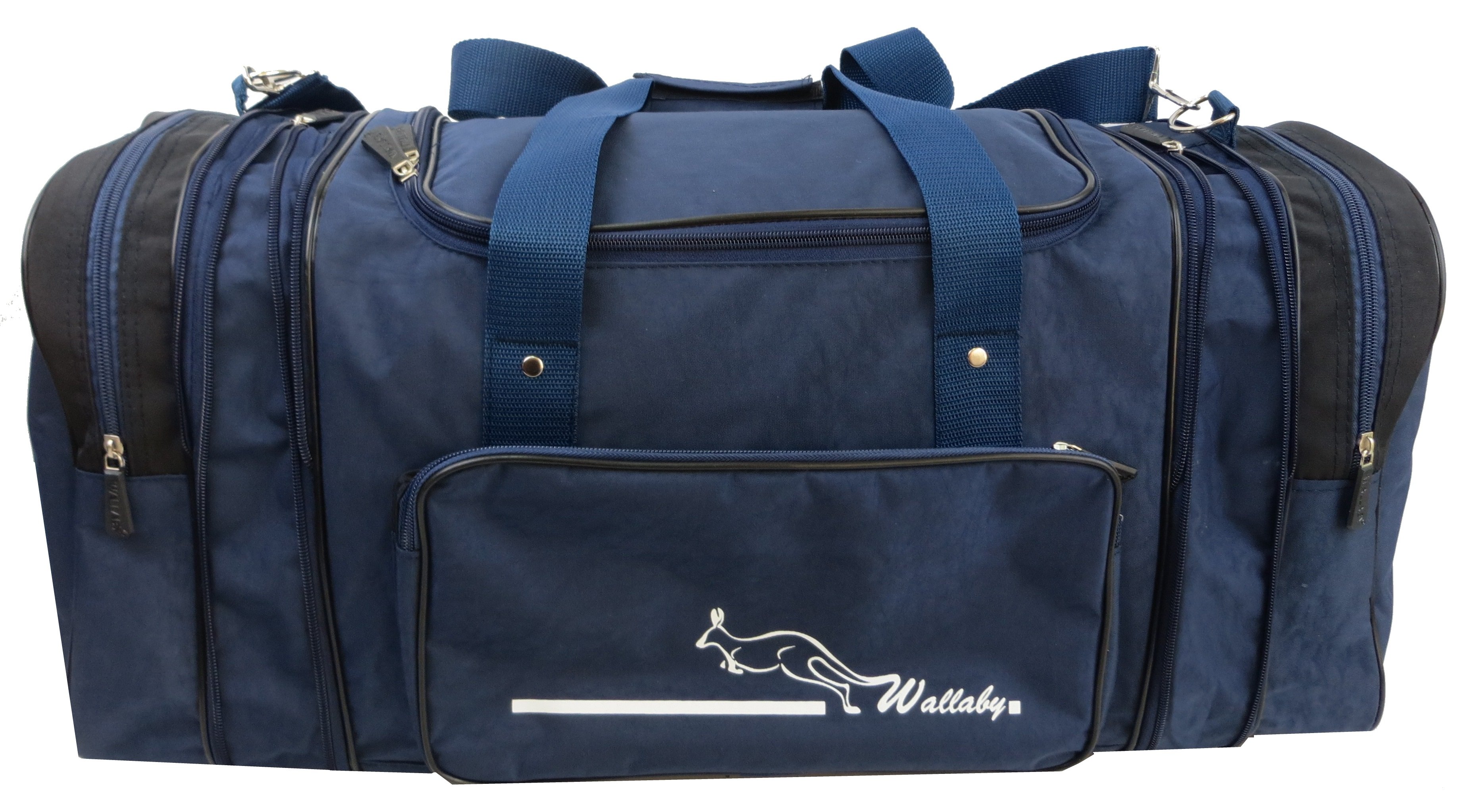 Сумка спортивная Wallaby с увеличением размера 48 л Синий (375-6)