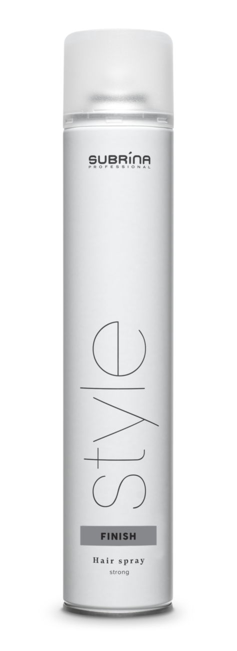 Лак для волос Subrina Professional с сильной фиксацией для всех типов волос HEAT SPRAY STRONG 500 мл (60231)