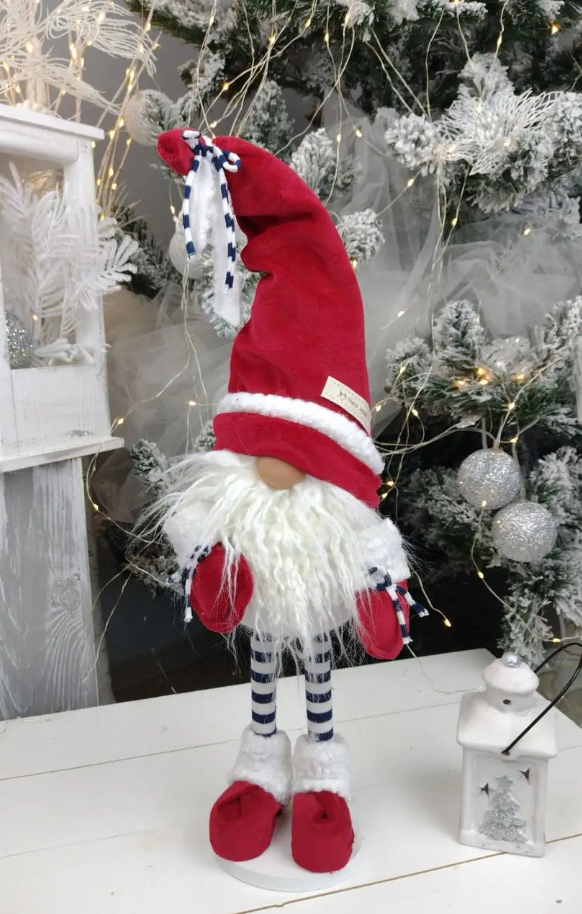 Новогодний Скандинавский Гном 50 см Красный (22393768)