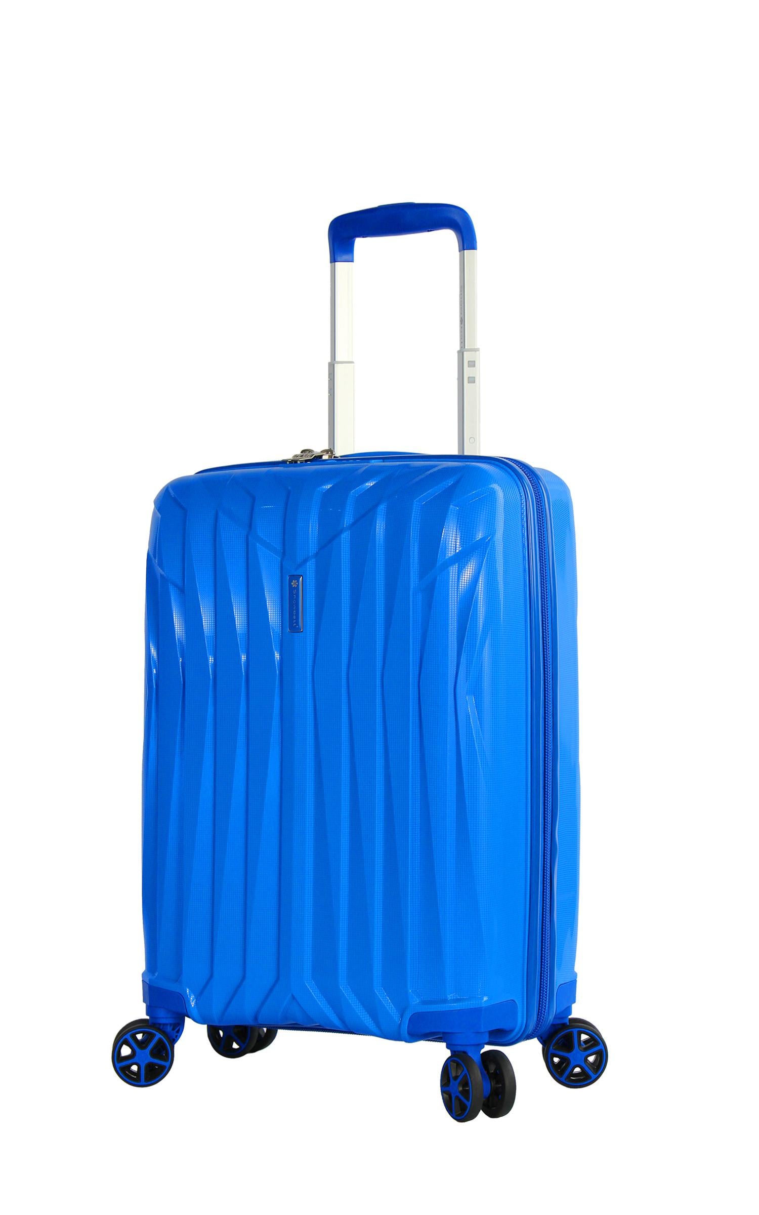 Чемодан Snowball 04203 полипропилен S 54х37х20 см 35 л Синий