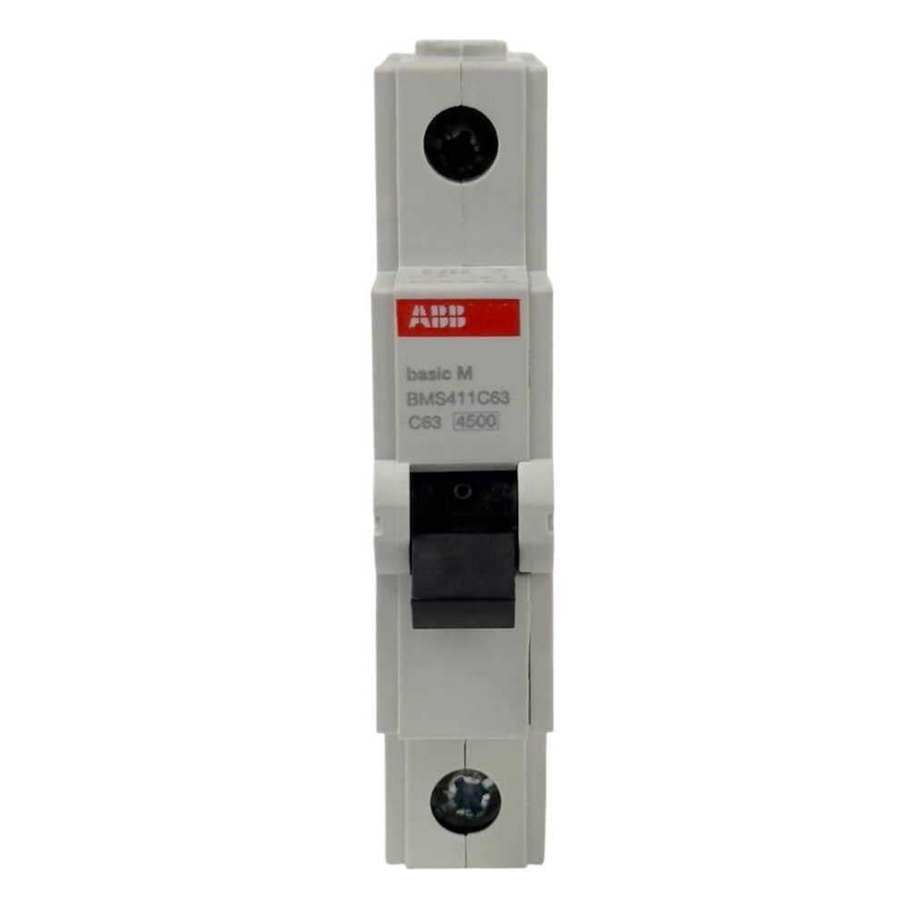 Автоматический выключатель ABB basic M 1P C63 (2CDS641041R0634)