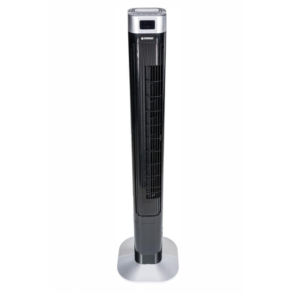 Вентилятор напольный Powermat Black Tower-120 с таймером и пультом Черный (ad531e92)