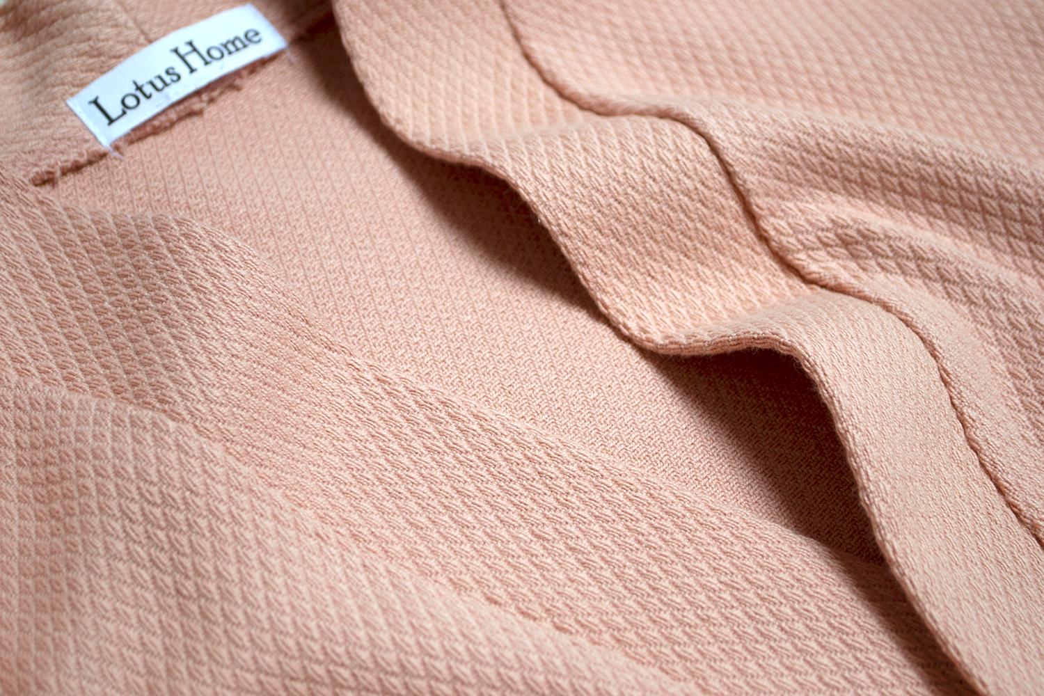 Халат-кимоно Lotus Home Samma S/M Пудровый (26029366) - фото 6 Халат-кимоно Lotus Home Samma S/M Пудровый (26029366) - фото 6