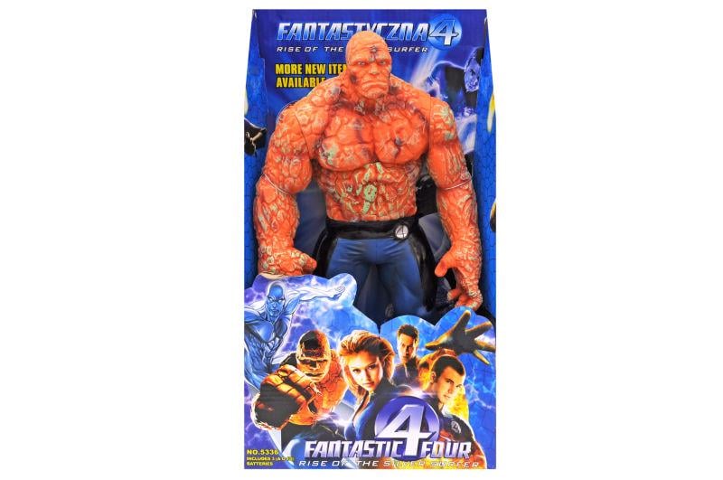 Детская игровая фигурка A-Toys супергерой Существо озвученный 22,5х11,5х41,5 см Оранжевый (5336)