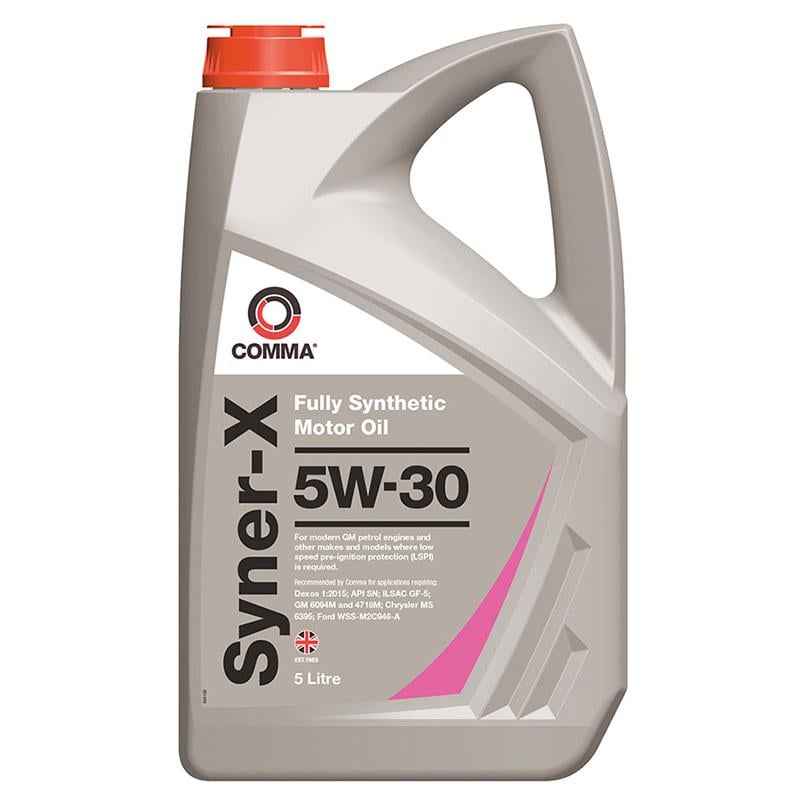 Моторне масло Comma SYNER-X 5W-30 5л Моторне масло Comma SYNER-X 5W-30 5л