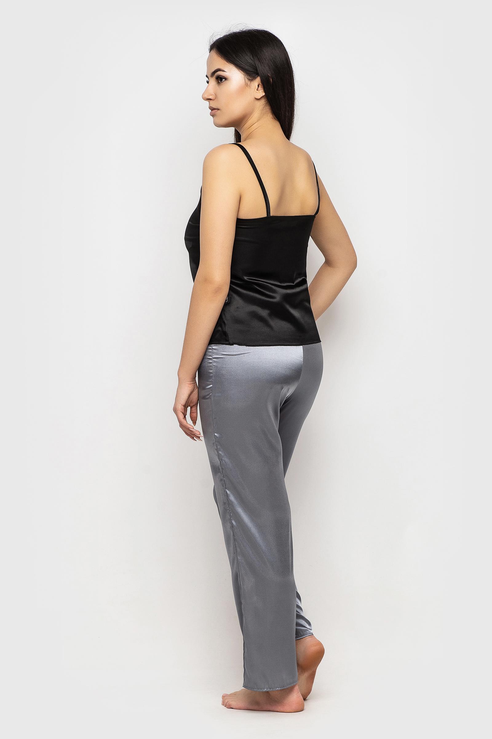 Брюки Шелк Ghazel р. 44 Cерый (0301ш) - фото 3 Брюки Шелк Ghazel р. 44 Cерый (0301ш) - фото 3