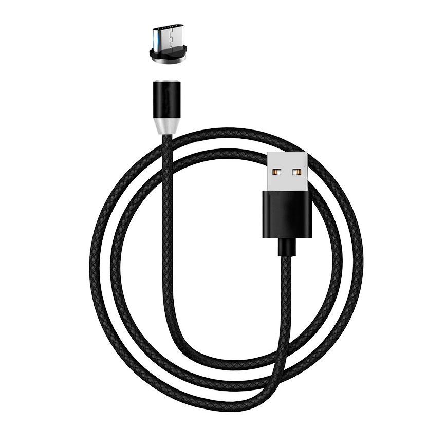 Магнитная зарядка кабель Type-C Magnetic Cable M3 2А 1 м Черный (1007364-Black)