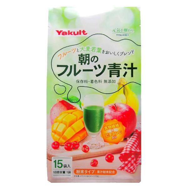 Смесь экстрактов Yakult Morninг Fruit Aojiru 7,5 г 15 sticks (000024429)