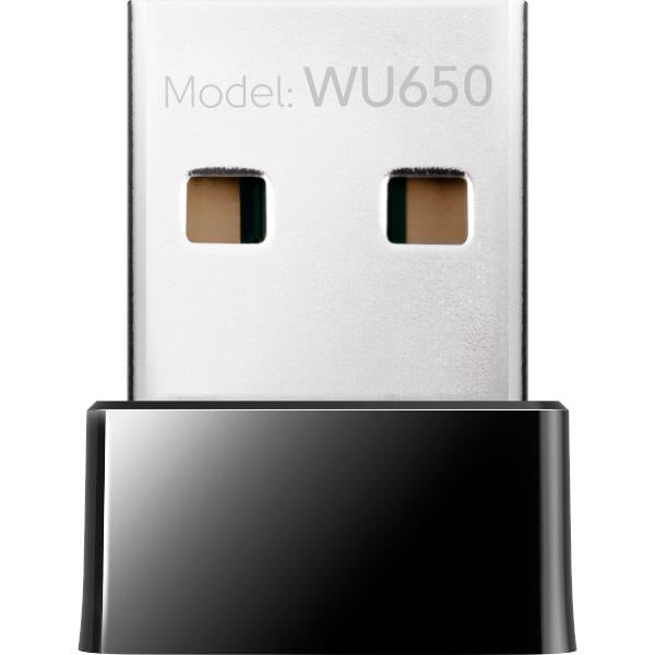 Wi-Fi-адаптер Cudy WU650 AC650 Mini USB 2.0 компактный Черный (615318)