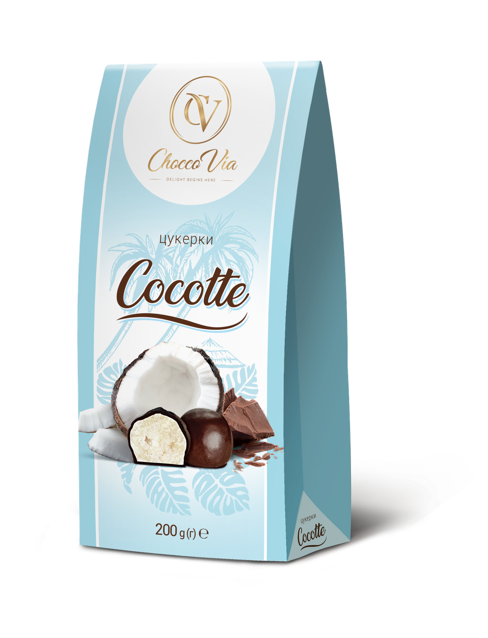 Набір цукерок Cocotte Chocco Via пакет 200 г (213795)