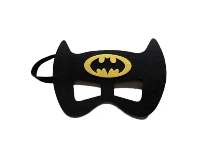Маска детская из фетра Бэтмен One size Черный (51043)