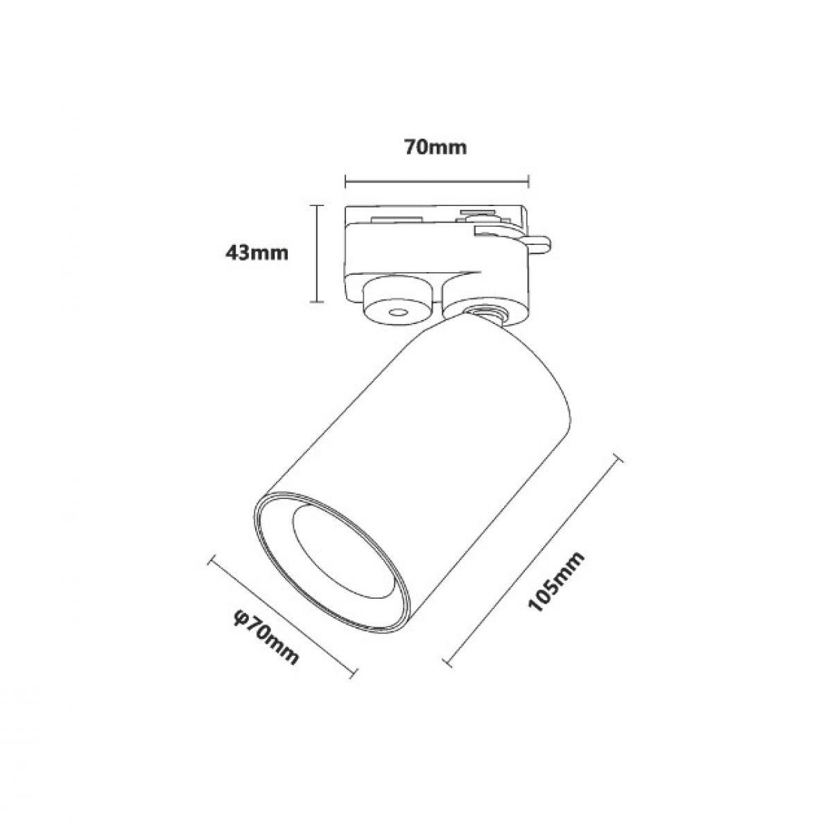 Трековый светильник TORE TRACK (TLS003-WH) - фото 2 Трековый светильник TORE TRACK (TLS003-WH) - фото 2