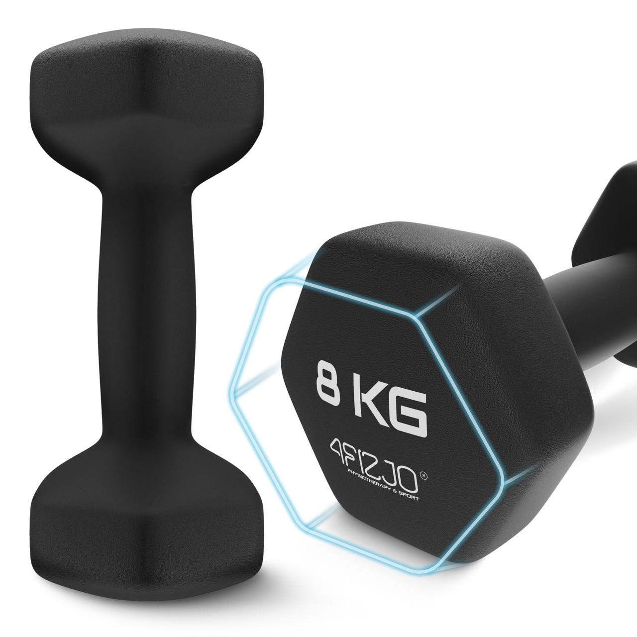 Гантели виниловые 4FIZJO Classic 2x8 кг (P-5905973403214) - фото 5 Гантели виниловые 4FIZJO Classic 2x8 кг (P-5905973403214) - фото 5