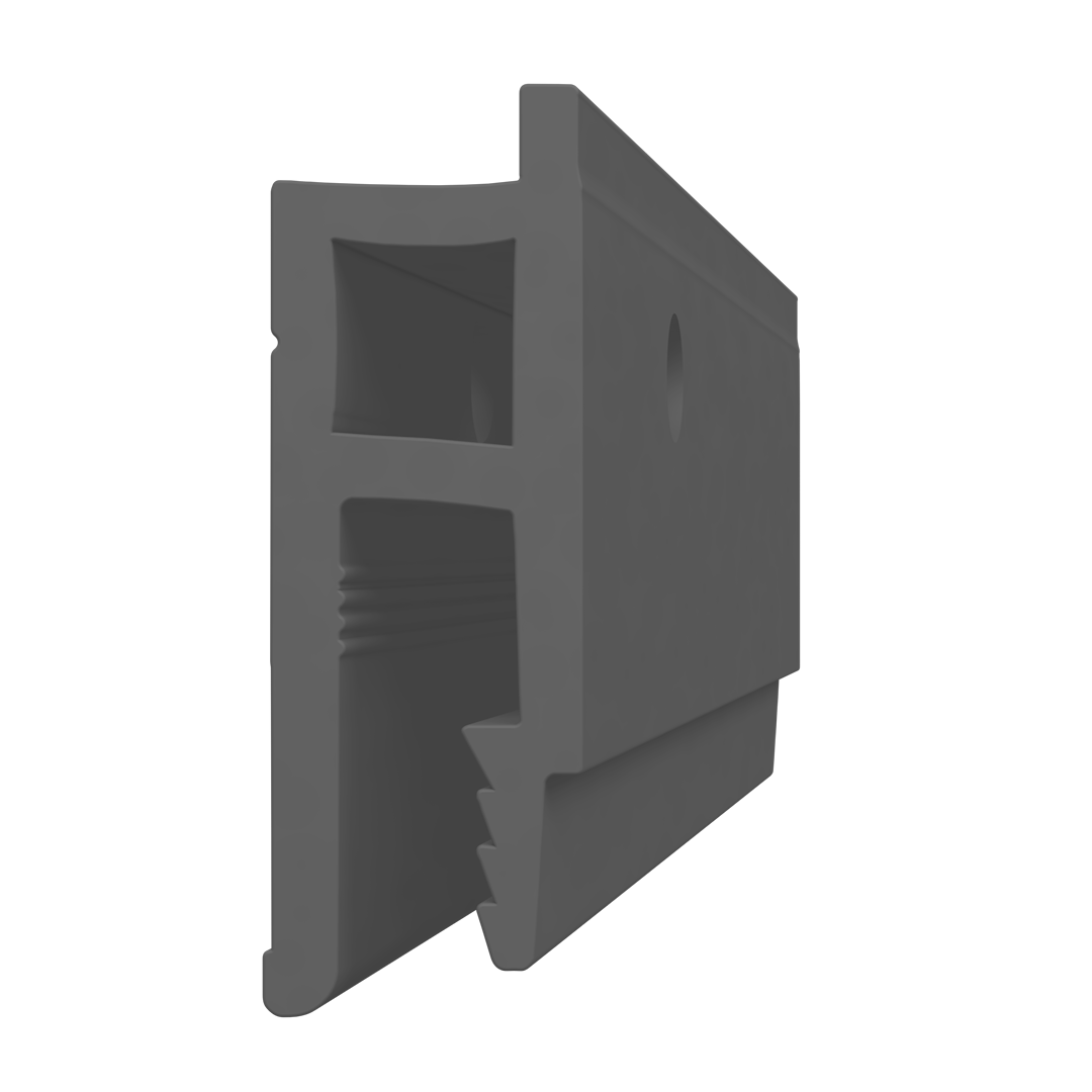 Профиль стеновой облегченный для натяжного потолка перфорированный ПВХ 2,5 м Серый (1830433751-1) Профиль стеновой облегченный для натяжного потолка перфорированный ПВХ 2,5 м Серый (1830433751-1)