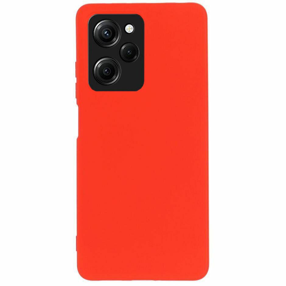 Чехол Candy Silicone для Xiaomi Redmi Note 12 4G Красный (88408_5)