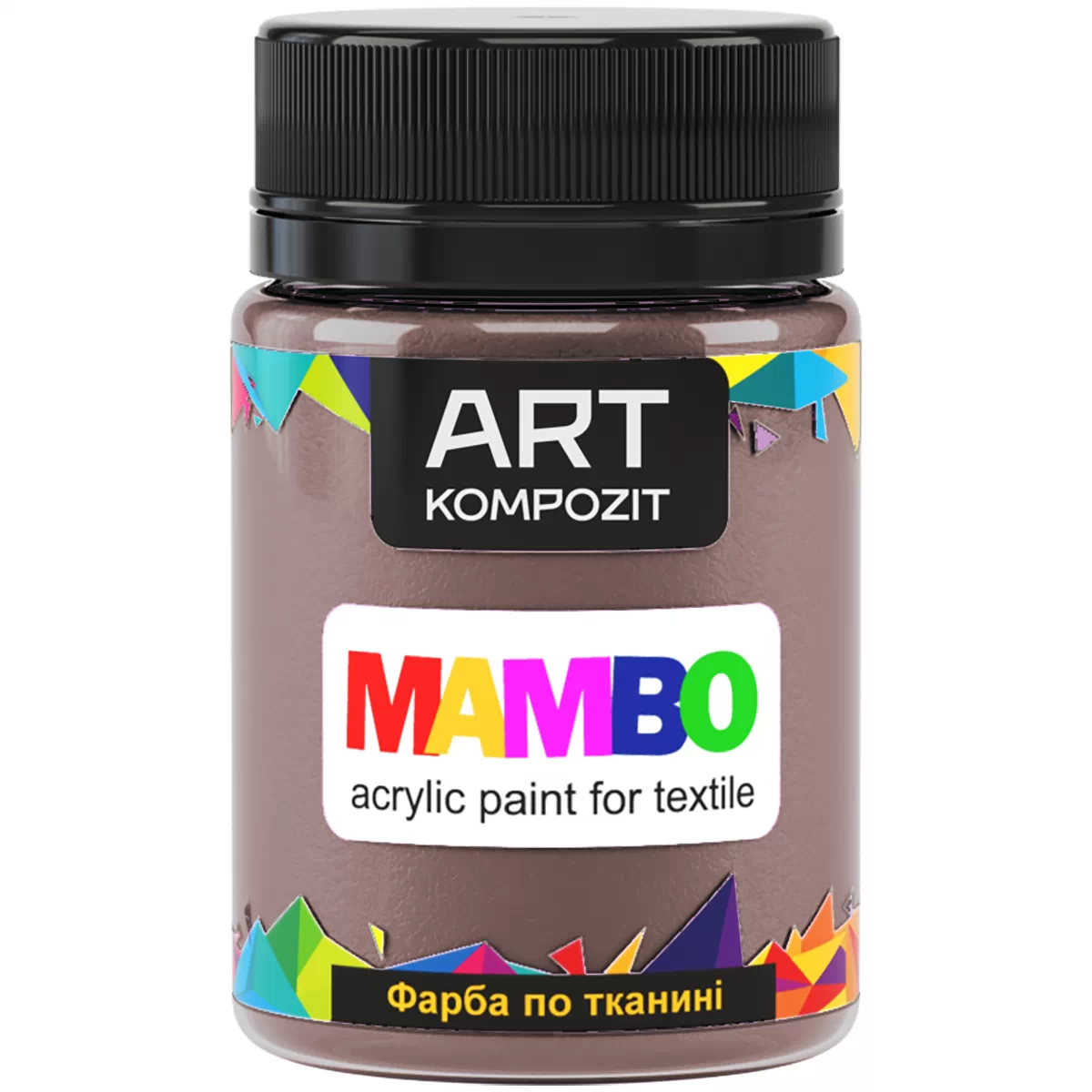 Краска по ткани ART Kompozit MAMBO 50 мл 110 Горячий шоколадный (522160)