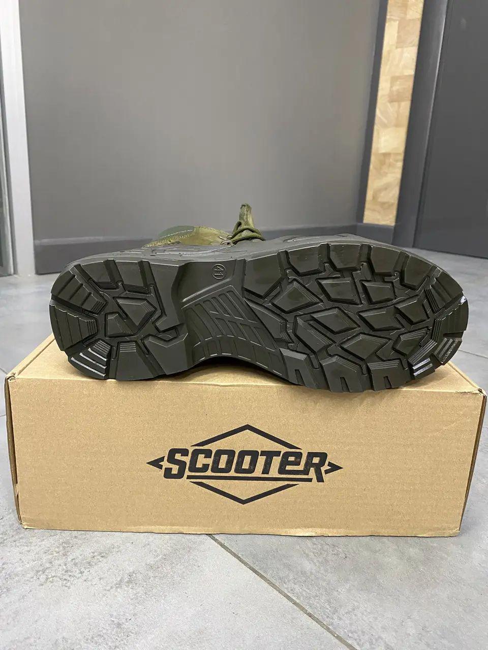 Берці Scooter Waterproof високі водостійкі р. 40 Олива (242978) - фото 8