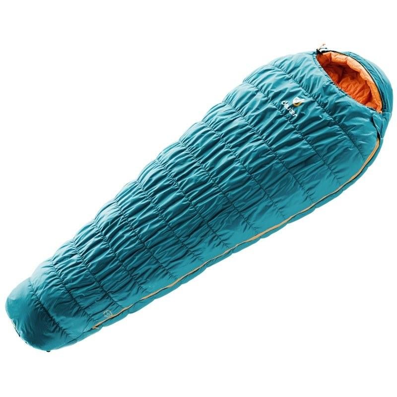 Спальник Deuter Exosphere -10° SL Petrol-Mango R (правый) (1052-3700819 3911 0)