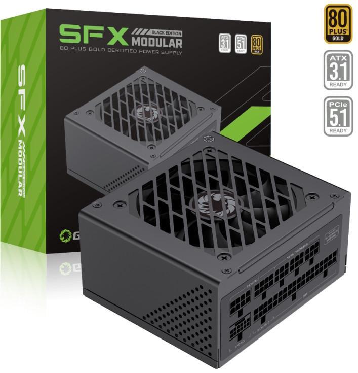 Блок питания 750 Вт, GameMax GS-750G, черный, SFX, модульный, 80+ золотистый, Active PFC, 9.2 см, 3xMolex / 4xSATA / 1x16-pin / Блок питания 750 Вт, GameMax GS-750G, черный, SFX, модульный, 80+ золотистый, Active PFC, 9.2 см, 3xMolex / 4xSATA / 1x16-pin /