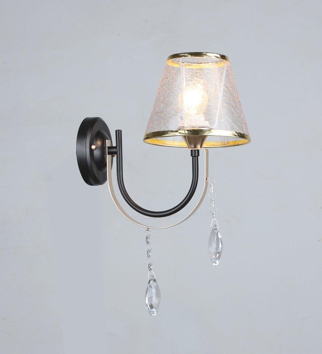 Бра Sirius B NH5269/1W COFFEE/FGD Коричневый/Золотой