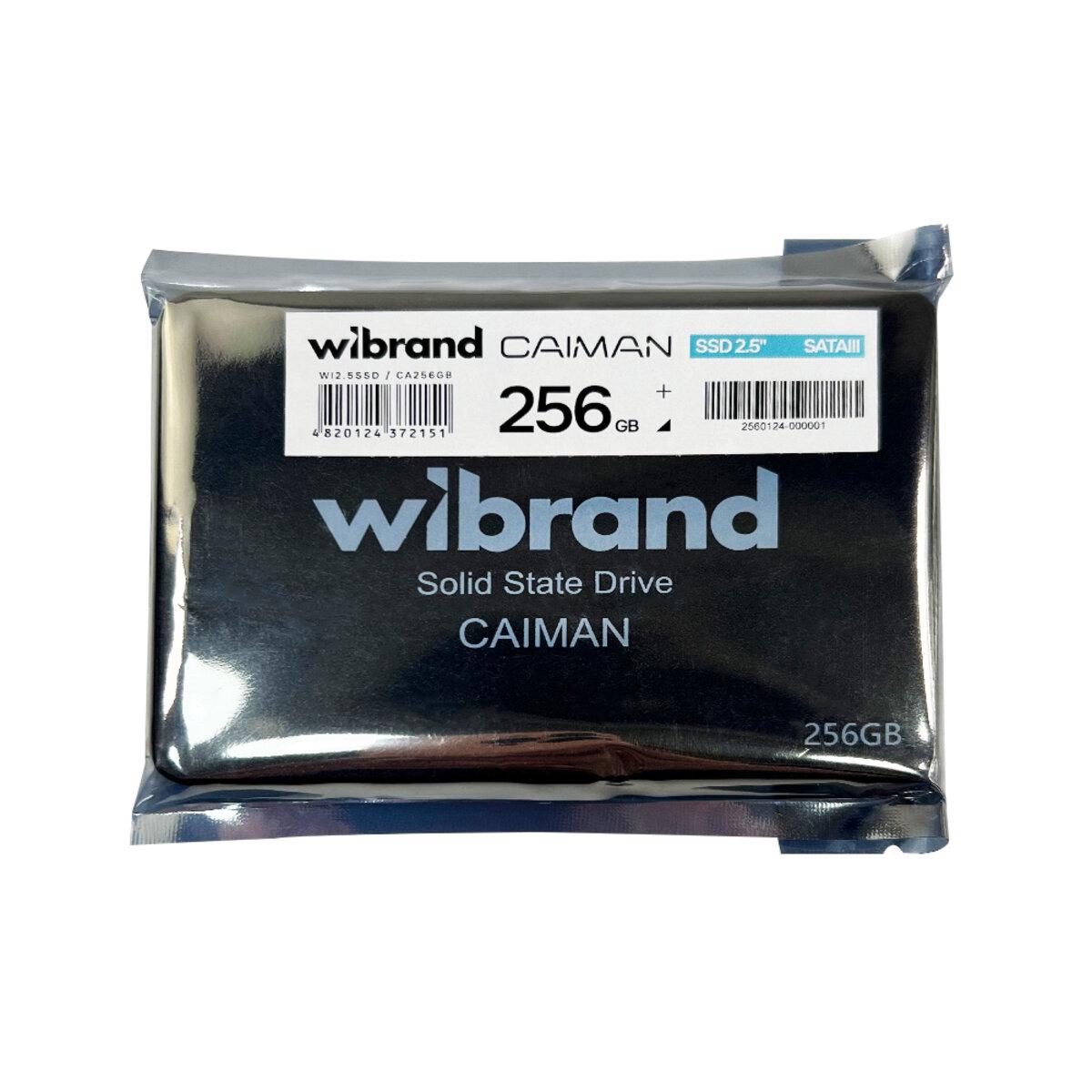 SSD-диск Wibrand Caiman 256 Гб 2,5" 7 мм (WI2.5SSD/CA256GB) - фото 3