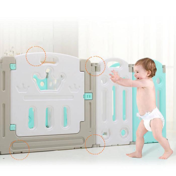 Манеж-забір 16+2 секції 150х200 см (28821271) - фото 3 Манеж-забір 16+2 секції 150х200 см (28821271) - фото 3