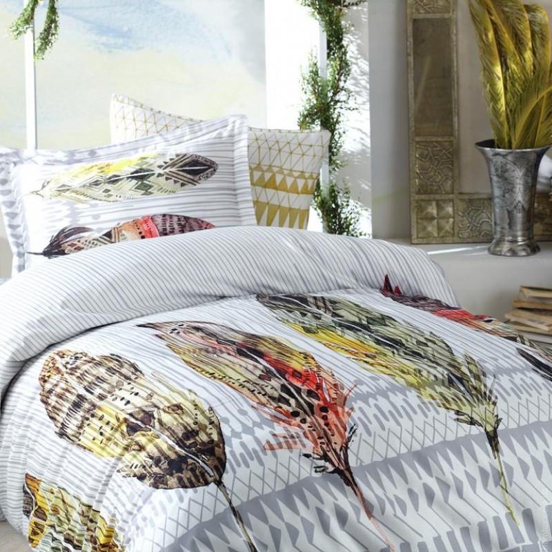 Постельное белье Dantela Tina сатин digital евро